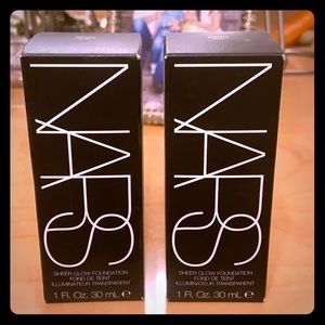 NARS sheer glow foundation new , sealed ,